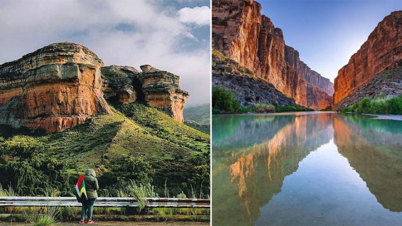 “Exploring the Majestic Mountains of Golden Gate Highlands: A Visual Delight”