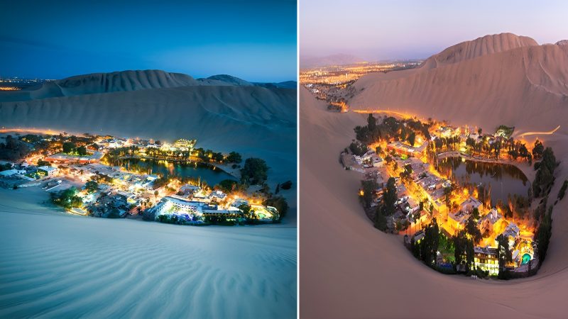 Explore the beautiful oasis village that appears like a fairy in the heart of the Peruvian desert