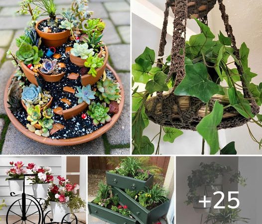 25 Creative Tiered-Planter Ideas