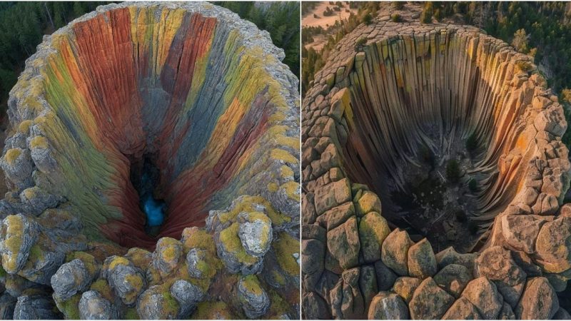 Stunning Rock Formation Hidden in the Heart of the Forest