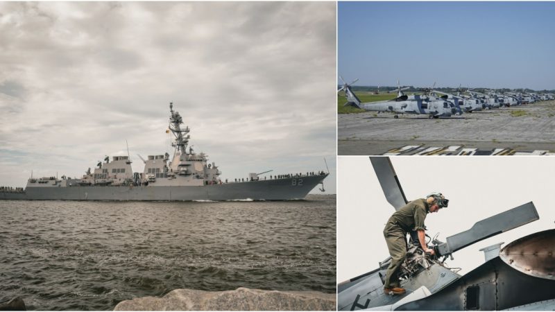 US Warships and Aircraft Evacuate in Response to Hurricane Milton