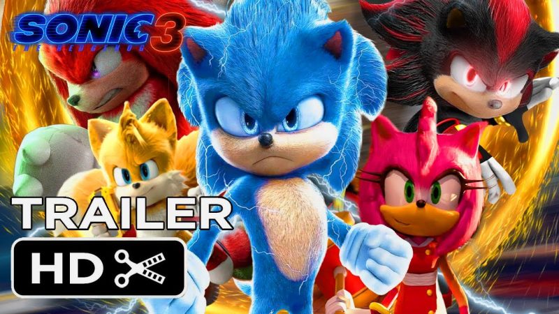 Sonic the Hedgehog 3: Unleashing Chaos – Official Trailer (2024 Movie)